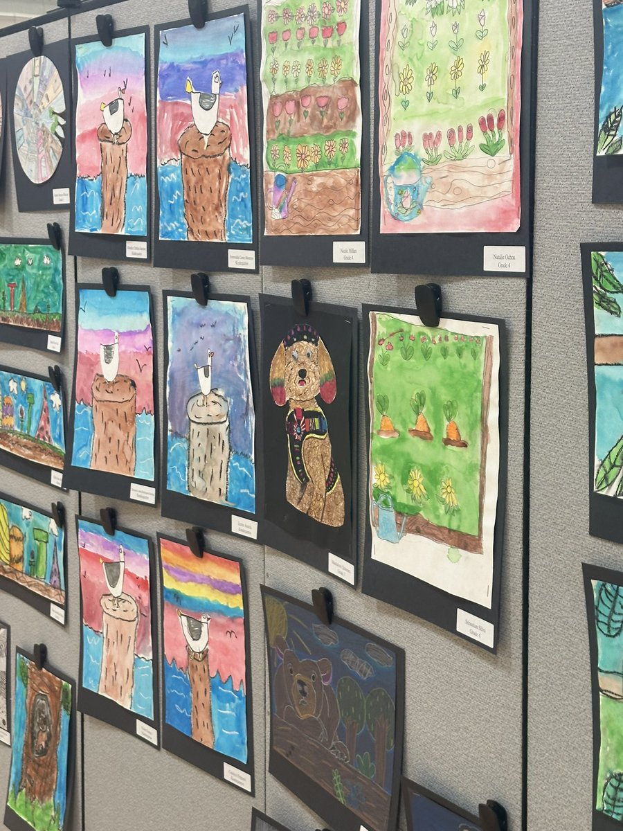 Great night for an amazing @GESD Art Show. Special thank you to all our Art Teachers and students. Thank you to John Moritz for arranging this event!