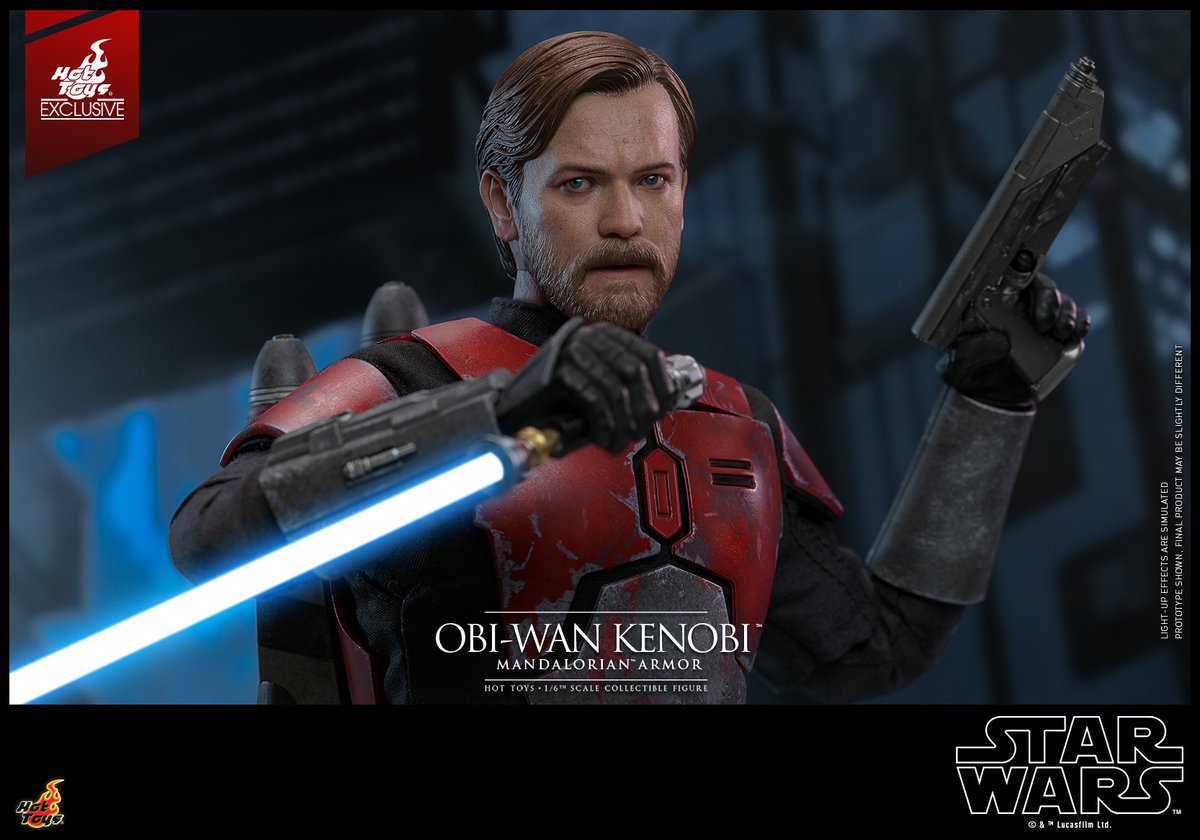 Hot Toys Star Wars 1/6 Scale Obi-Wan Kenobi (Mandalorian Armor).