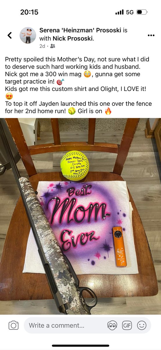 I’m a little late on posting, but Happy Mother’s Day <a href="/SerenaPrososki/">Serena Prososki</a> I love you!