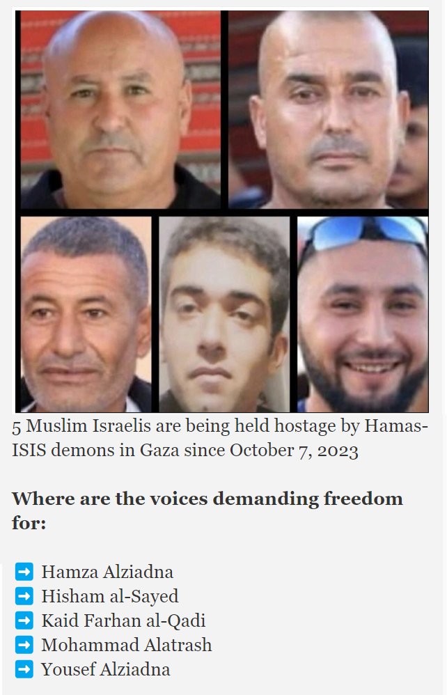 They probably were the first to be butchered. For Hamas terrorist, they are worse than traitors. Imagine. Islamic citizens 100% Israeli! They are the negation of the narrative about the zionist state inculcated to all those ignorant kids and the sheep-like masses.