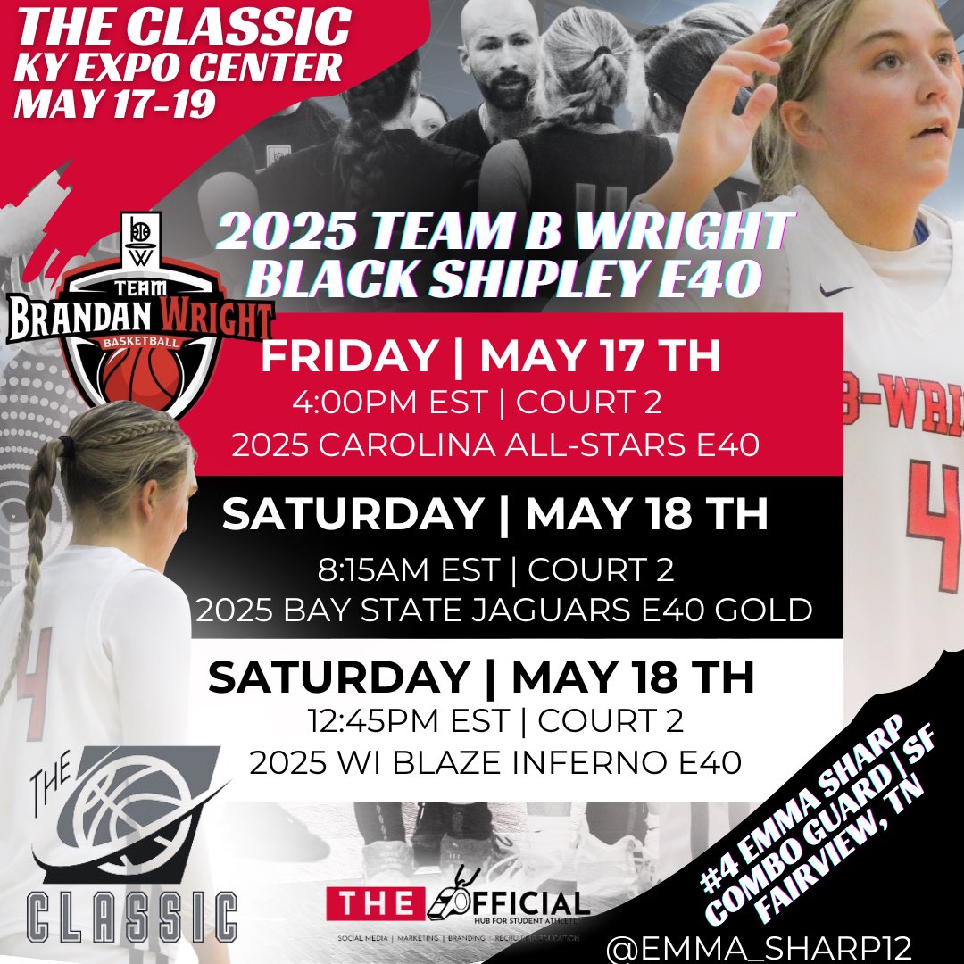 🏀 The Classic 📍 Louisville, KY- Expo Center 🗓️ May 17-19 ⬆️ Player Profile Link in Bio @TBWexposure @KyleShipleyk @PGHTennessee @Elite40League @Ohio_Basketball @theofficial_hub