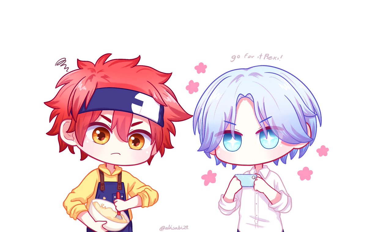 Alisabi_29's tweet photo. Day3- cooking 🍰
I'm taking my time so I'll upload the last few days soon (ˊ˘ˋ*)

#RengaWeek2024 #renga #SK8THEINFINITY https://t.co/INzdAgnN3M