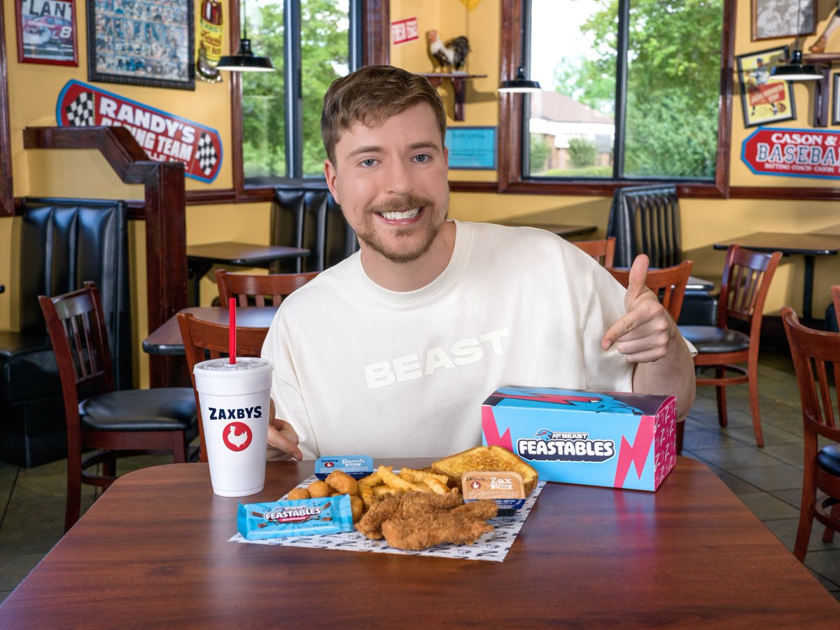 Zaxby’s announced a ‘MrBeast Box’, releasing this week at select locations