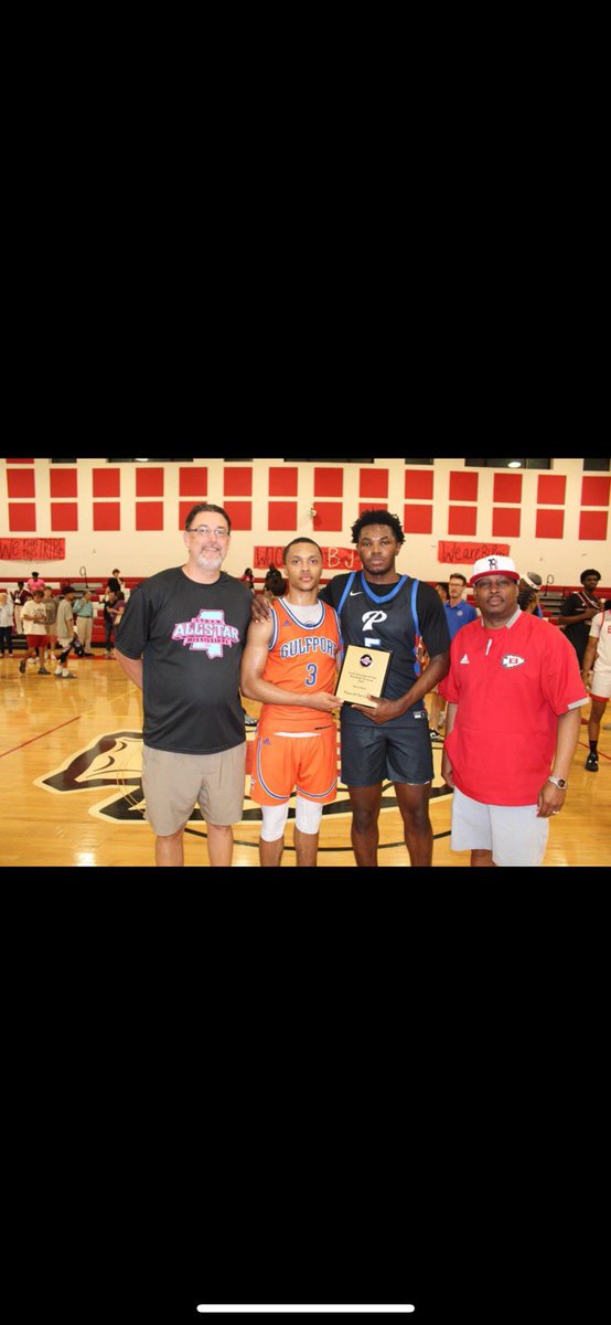 My last official High school  event, I Won MVP of the South Mississippi All-Star showcase with 26 points🤲🏽, on to the next level!