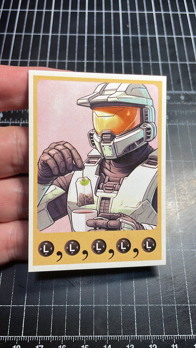 My childhood summed up in a trading card. #halo3 #4ever