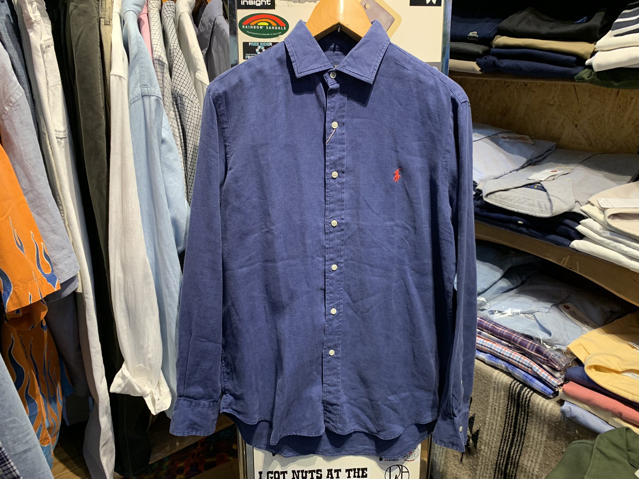 RALPHLAUREN ラルフローレン 古着 ジャケット リネン ヴィンテージ 90s ヴィンテージ Ralph Lauren リネンジャケット ラルフ