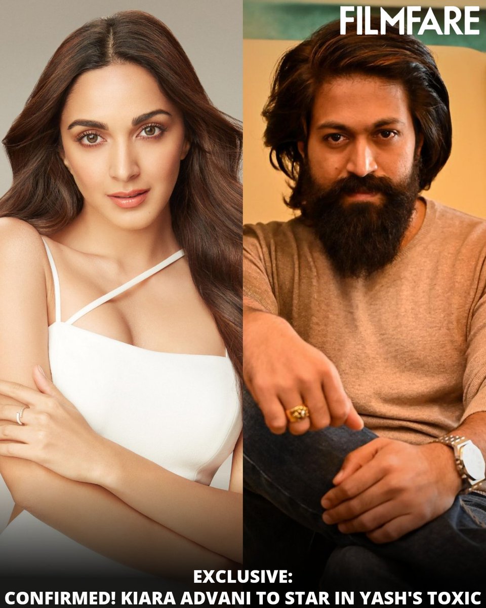 #FilmfareExclusive: As per our sources, #KiaraAdvani has been confirmed as the the female lead in #Yash starrer #Toxic.