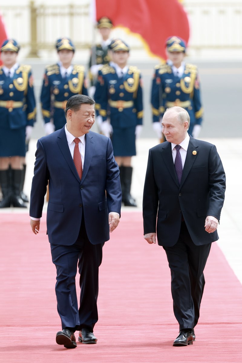 China is ready to work with Russia to stay each other’s good neighbor, good friend and good partner that trust each other, continue to consolidate the lasting friendship between the two peoples, and jointly pursue respective national development and revitalization and uphold