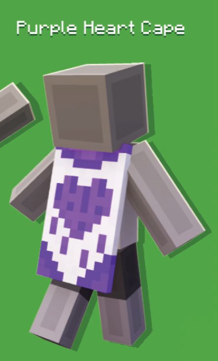 Twitch Cape Reimagined Minecraft Mob Skin