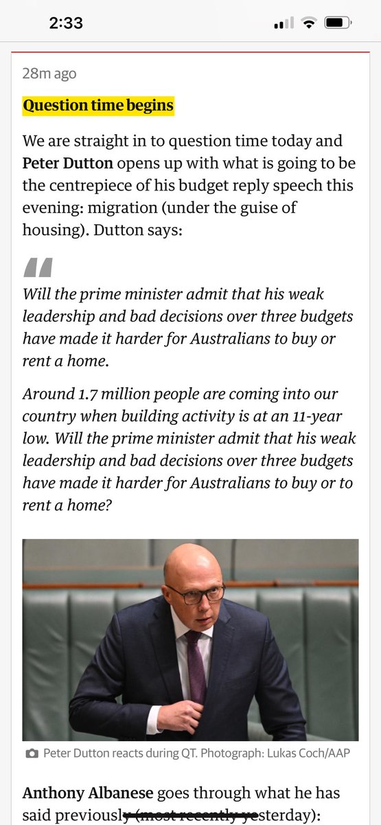 The opposition leader @PeterDutton_MP really has only one playbook - fear and division. Yet again finger pointing at migrants. It’s a pathetic. Voters are sick and tired of the dog whistling and want to see vision, solutions and policies.