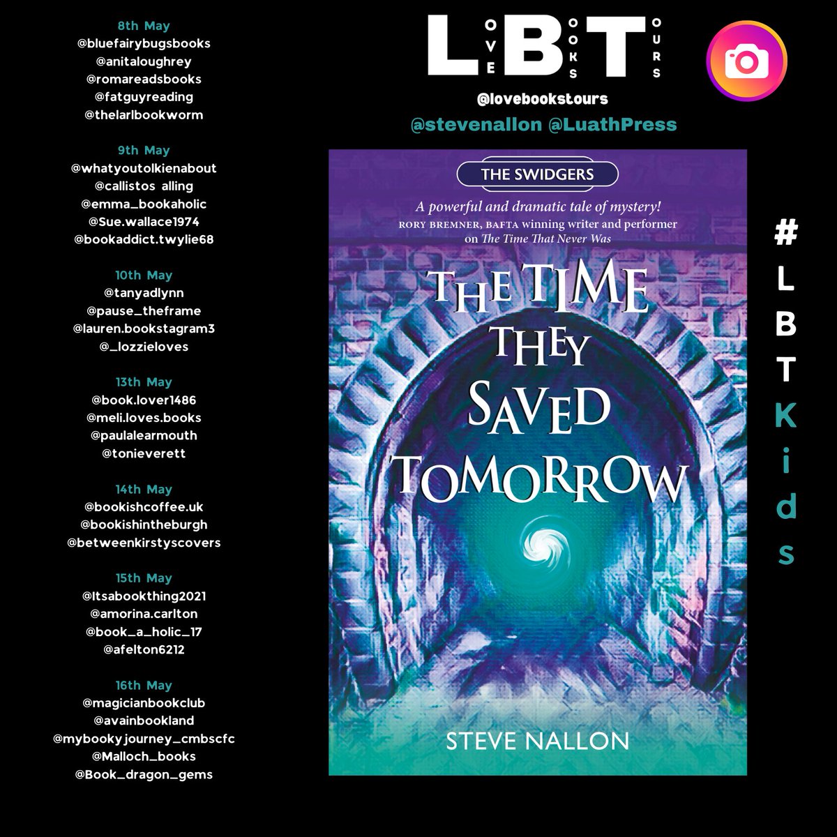 If you and/or your little ones are into sci-fi you'll love 'The Time They Saved Tomorrow' by Steve Nallon. Catch my full thoughts!
@LuathPress @SteveNallon @KellyALacey @lovebookstours #Ad #LBTCrew #BookTwitter #FreeReview \amorinacarlton.com/2024/05/15/242…