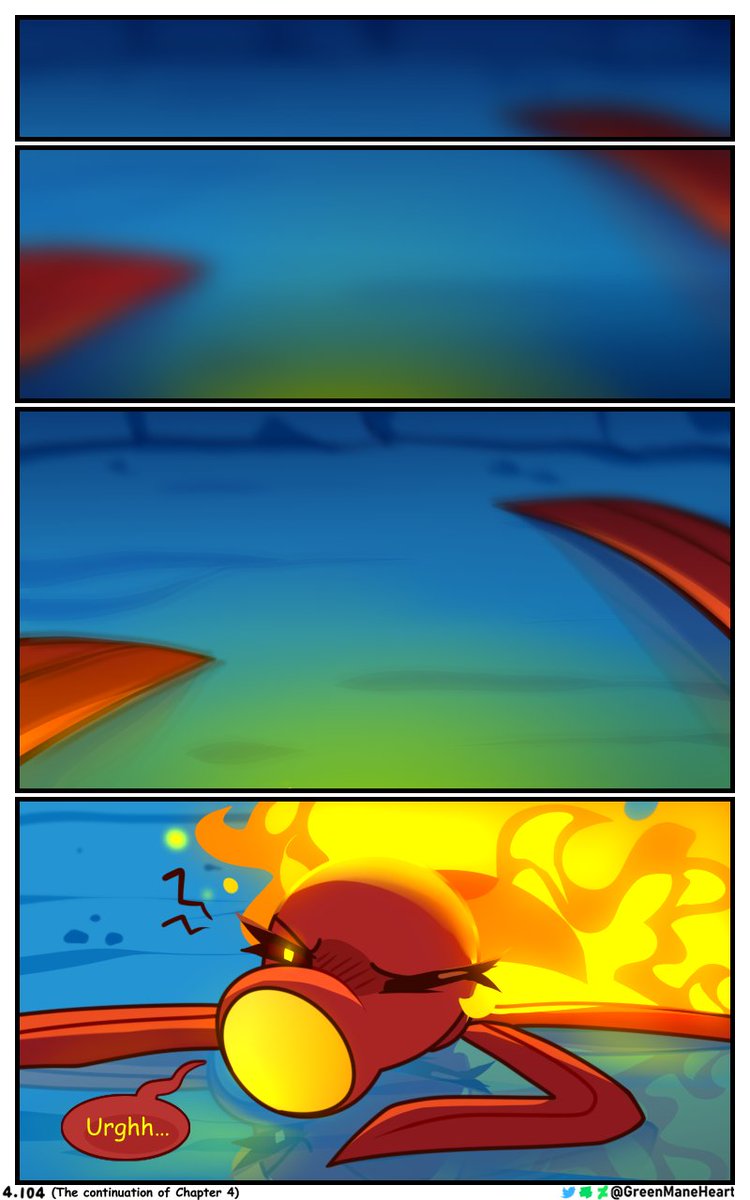 GreenManeHeart's tweet image. Fire and Ice Chapter 4: Fight Fire with Ice - PART 2
(final part)
Page 104 - 107 (continuation from PART 1)
More pages will continue in the thread π§΅ as always over the next few days, so please stay tuned~
#plantsvszombies #pvz2 #pvz #fancomic #pvzcomic