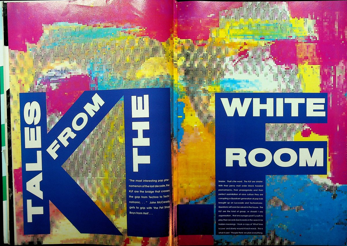 Mixmag, March 1991 - KLF #ILoveThe90s #1990s #80s90s #90s 📸 globalvariables.net/2019/08/27/mar…