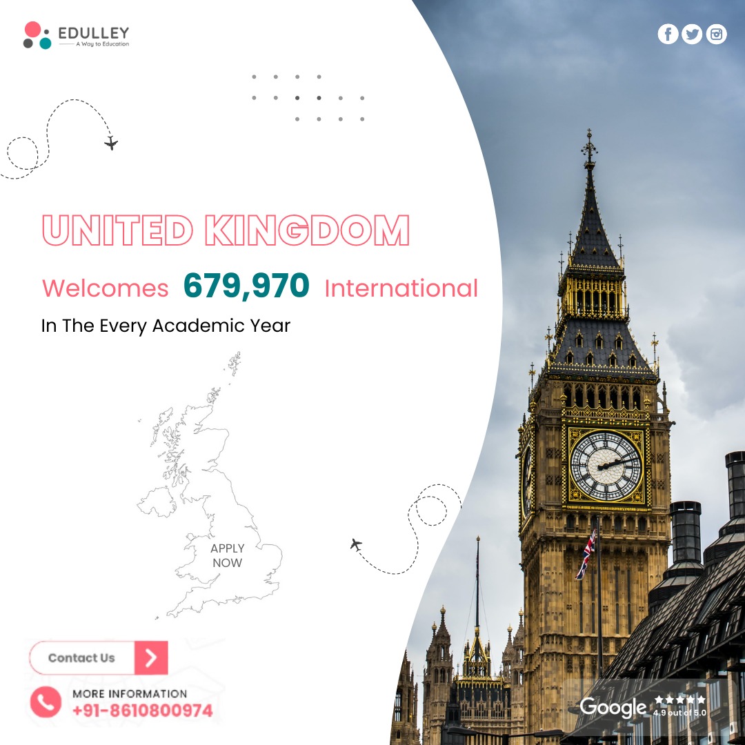 Discover the charm of studying in the United Kingdom! 

Immerse yourself in rich history, top-notch education, and vibrant culture. 

#StudyUK #InternationalStudents 
#ExploreTheUK #StudentLife #EducationAbroad