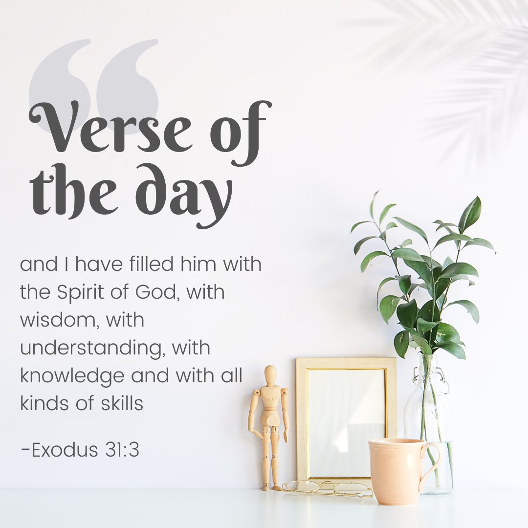 Verse of the Day 📖✨ Let His divine guidance enrich your journey. #DivineWisdom #SpiritualGuidance #BlessedSkills