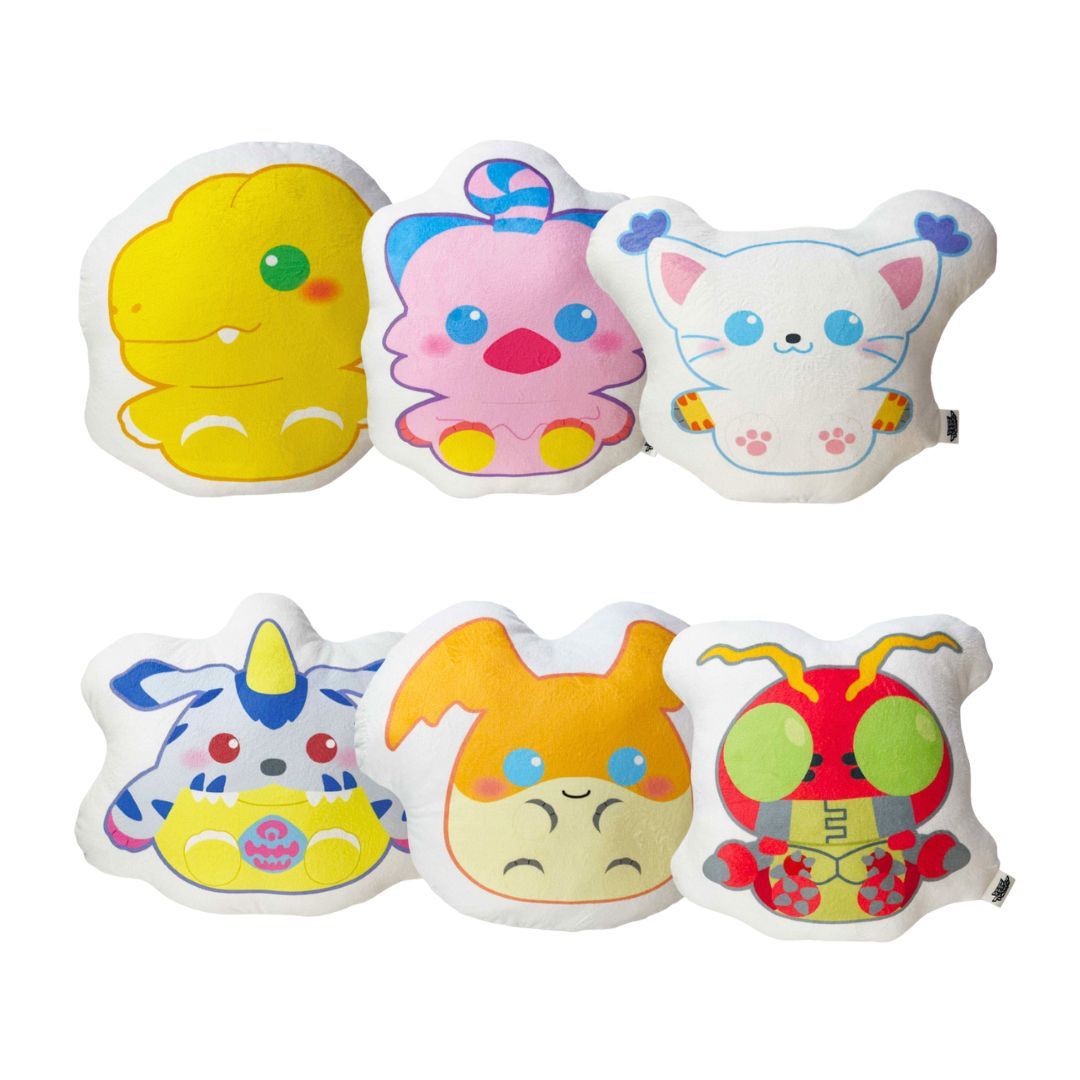 Digimon Adventure - Korofuwa Boa Cushions - Agumon, Gabumon, Biyomon & more. Check them out at the link below!
🛑buff.ly/4biCVBa
#Digimon #Homeware #Cushion