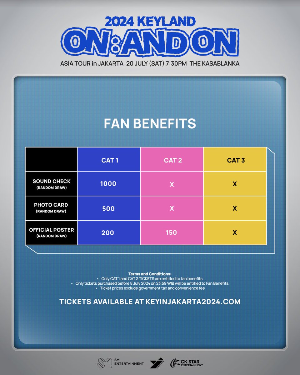 𝐂𝐚𝐥𝐥𝐢𝐧𝐠 𝐚𝐥𝐥 𝐋𝐢𝐥 𝐅𝐫𝐞𝐚𝐤𝐬 𝐢𝐧 𝐈𝐧𝐝𝐨𝐧𝐞𝐬𝐢𝐚! Are you ready to get hyped with KEY?! 🎤 ​ Tickets drop soon for Key’s first-ever solo concert in Jakarta - the countdown is on! ​ <𝟐𝟎𝟐𝟒 𝐊𝐄𝐘𝐋𝐀𝐍𝐃 𝐎𝐍 : 𝐀𝐍𝐃 𝐎𝐍 𝐢𝐧 𝐉𝐀𝐊𝐀𝐑𝐓𝐀> 📆 20 July 2024