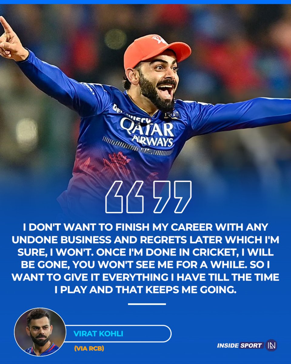 Virat Kohli talks about his post-retirement plans from cricket 🏏

#ViratKohli #IPL2024 #IndianCricketTeam #CricketTwitter