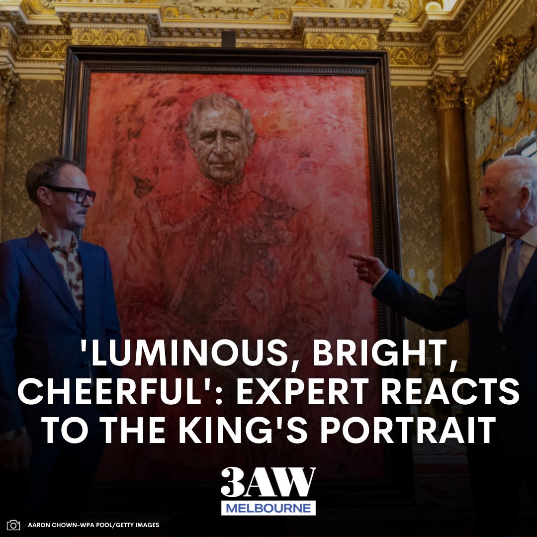 The unveiling of King Charles III's portrait has generated mixed reviews, but an expert's analysis reveals the abstract meaning behind the unique artwork. Full story 👉nine.social/HBZ