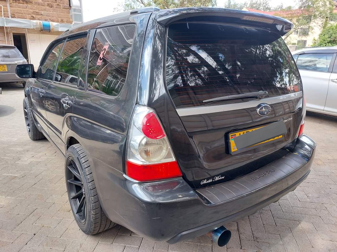 Would y'all have a look at what I have here. A RT would highly be appreciated 🙏🏿 

Subaru Forester(SG5)
YOM: 2006
Auto-petrol
2000cc Turbo-charged
 
Price: KES 980,000
Call/SMS/WhatsApp/DM
📞0716985789