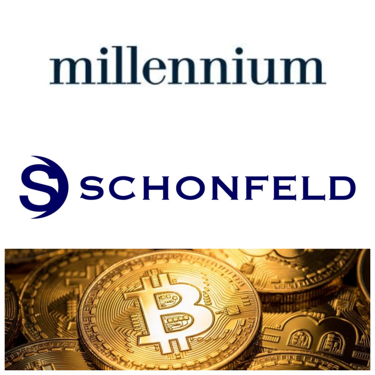 🚨 Millennium Management et Schonfeld Strategic Advisors ont révélé une exposition de 2,4 milliards de dollars dans des ETF #Bitcoin spot.

Millennium a investi un total de 1,9 milliard de dollars dans des ETF Bitcoin spot, dont notamment 844,2 millions de dollars dans l'IBIT de