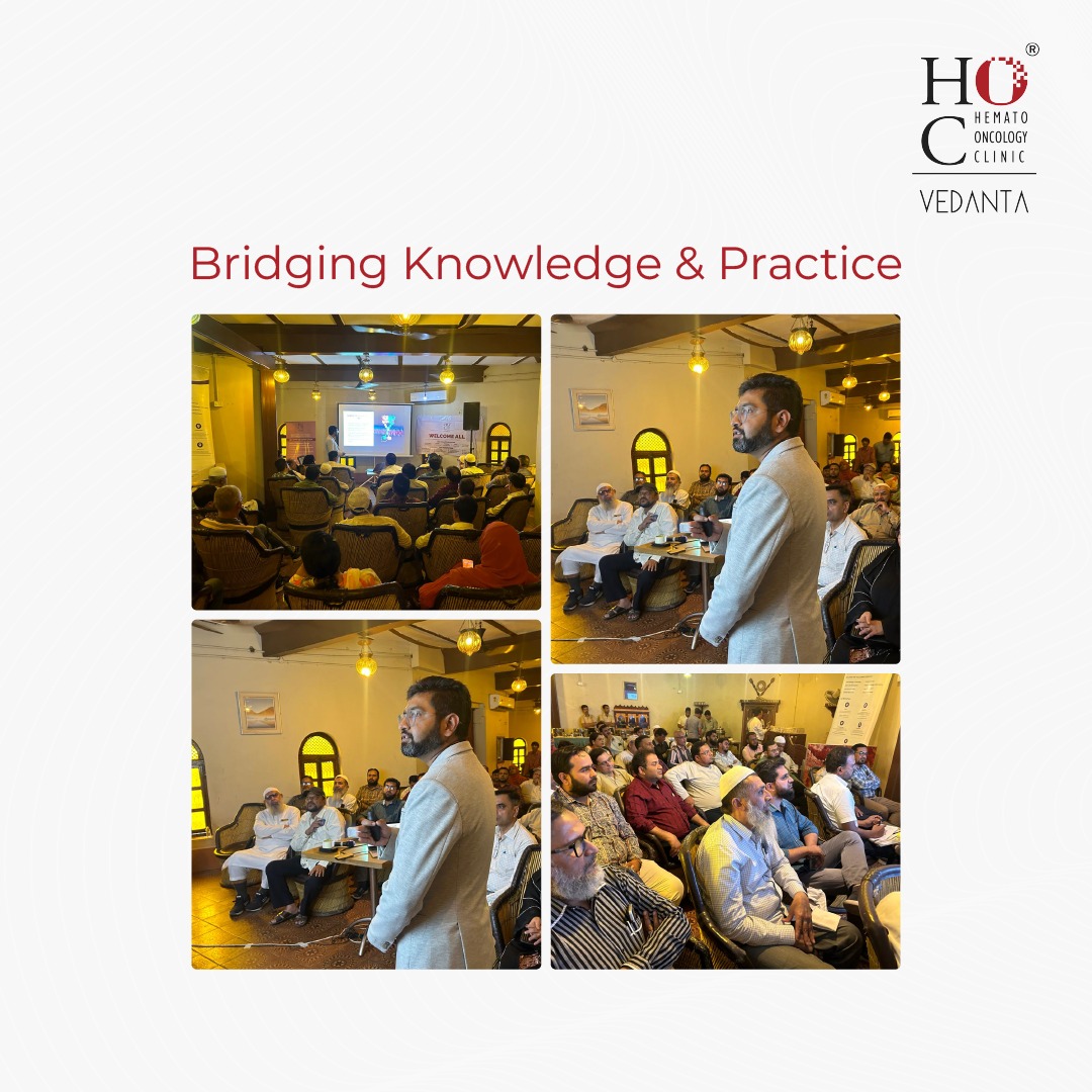 Dr. Asif Shaikh led an enlightening CME session with Juhapura-Sarkhej doctors, fostering a collaborative approach to cancer care.
.
.
.
.
#hocvedanta #hoccancerhospital #hoc #hematooncologyclinic #cancerhospital #cancer #cancercare #cancersupport #happierlifetips