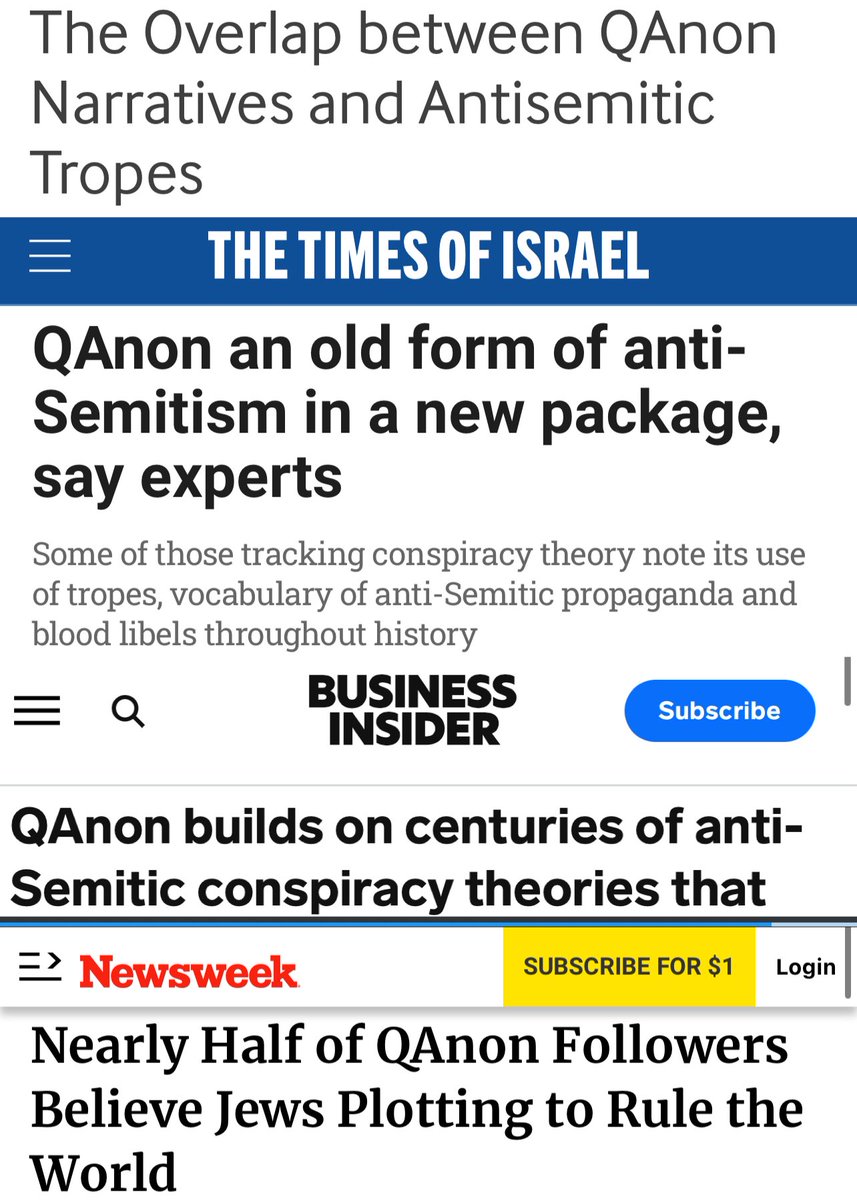 If Q was a *Zi0nist* psyop they wouldn’t be panicking so desperately.