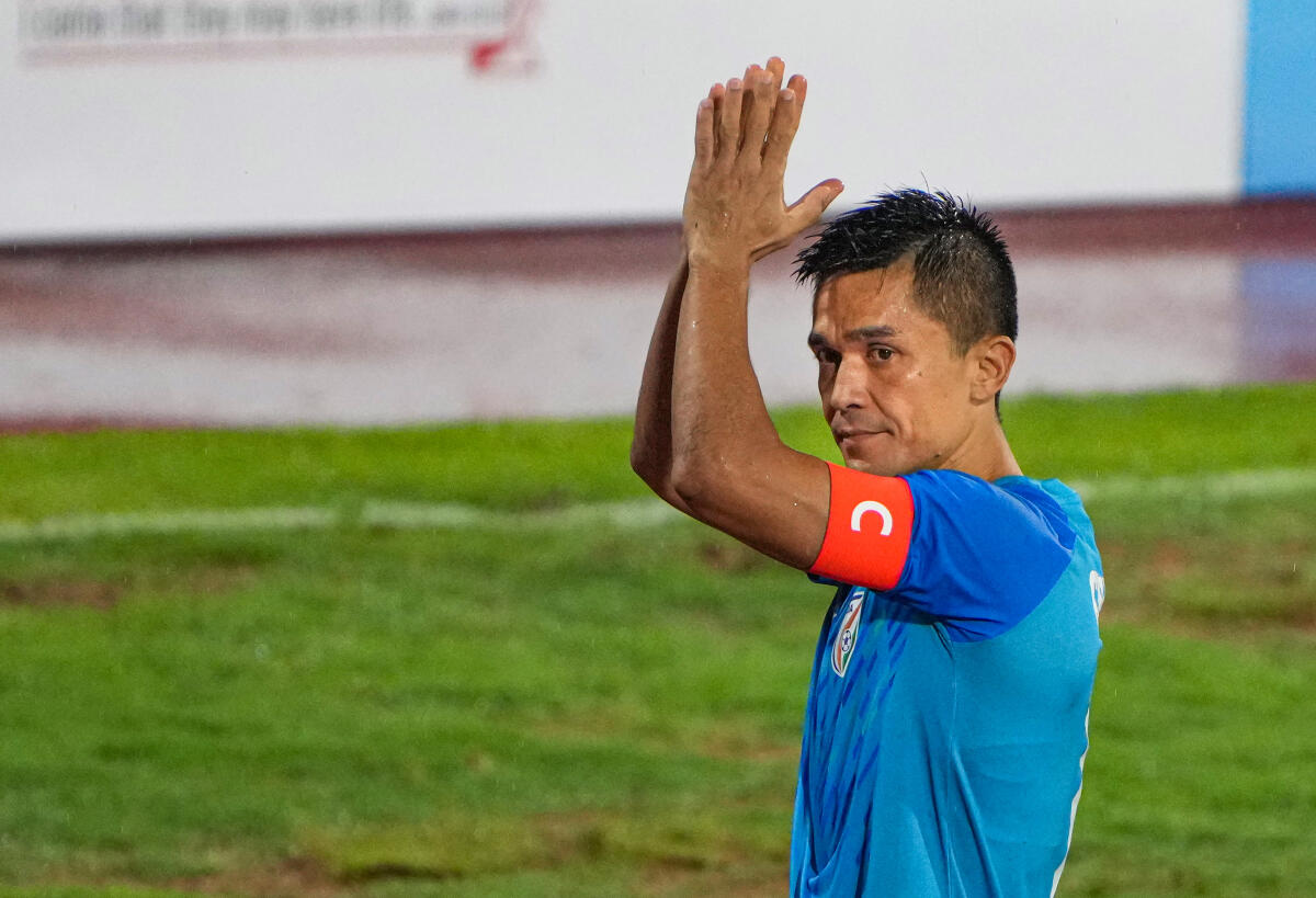 Captain. Leader. Legend. Sunil Chhetri ♾