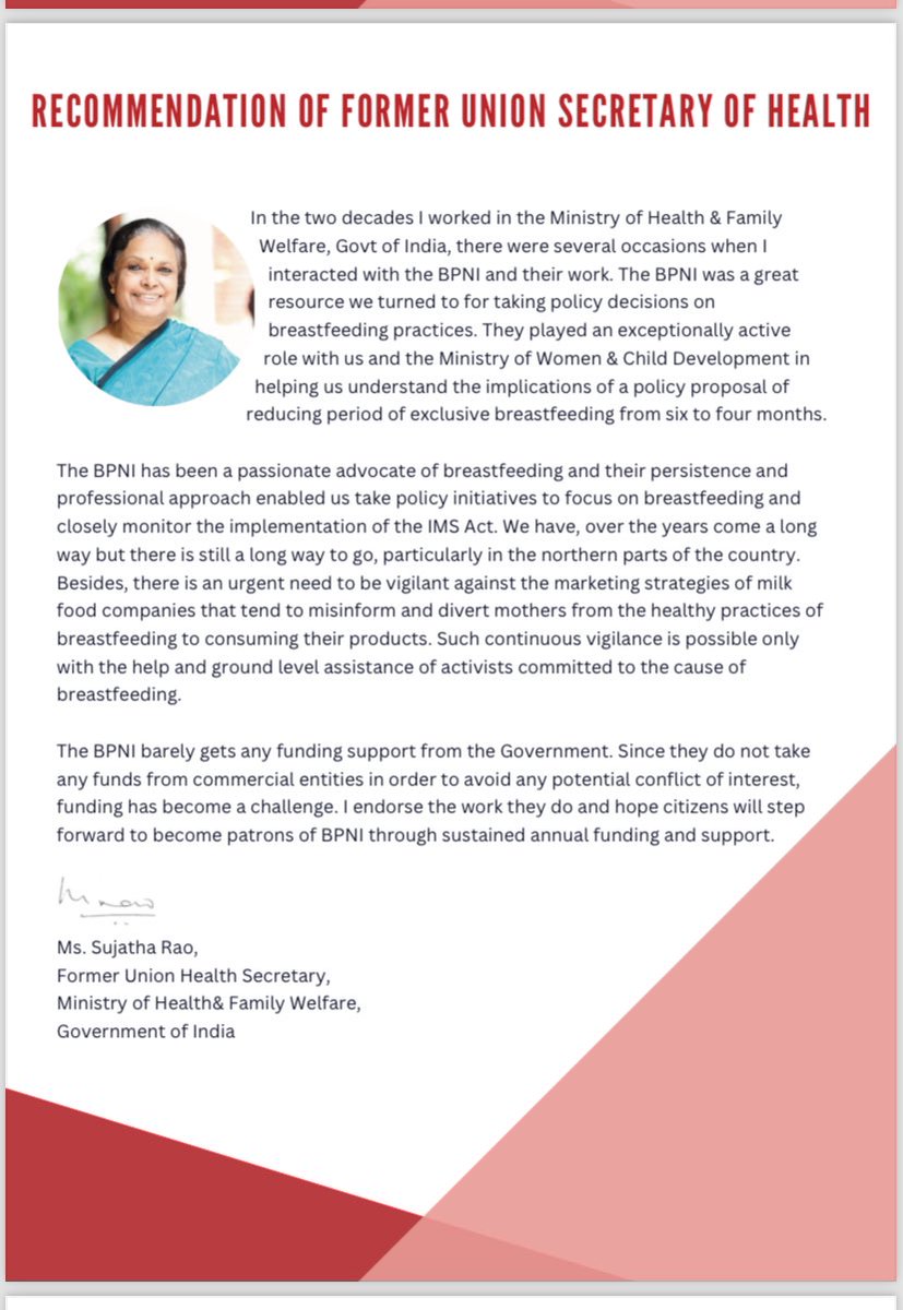 bpni.org/wp-content/upl…. @bpniindia appealing to all citizens of India or outside for support . We are proud that @sujakrao former Secy. Health GOI has given recommendation. Would you please consider any amount to donate annually? Appeal : youtu.be/XA4No6teFts Detail⤵️