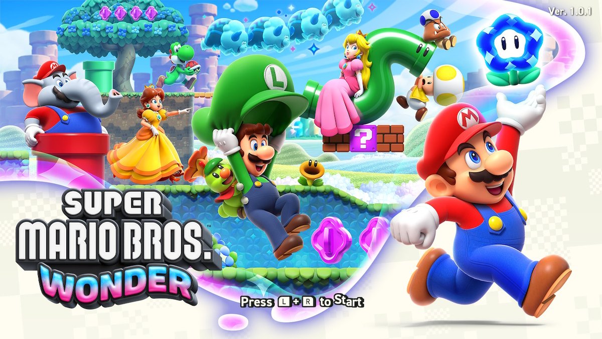 It's time. #SuperMarioBrosWonder #NintendoSwitch