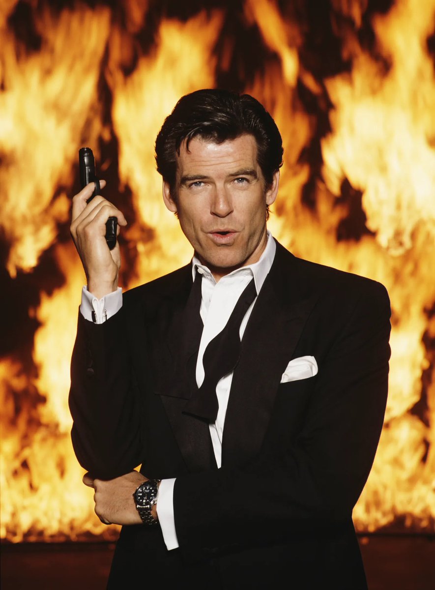 On this day in 1953, Pierce Brosnan is born in Drogheda, County Louth, Ireland.