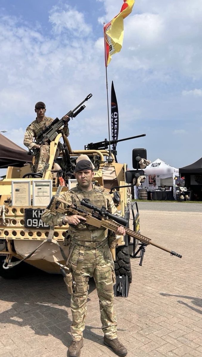 The @TheQOY1 had a Successful time at the National Shooting show, showcasing the vehicles and weapons used by the Regiment #Armyjobs #Lightcav #Britisharmy #Army #British #Defence #Jackal #Military #Cavalry #Fightingvehicle #Bethebest