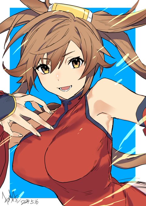 本日の指お絵描き☝️ 

紗夢🐦‍⬛🐉🍵 