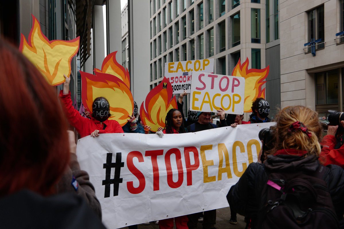 patienceNabz's tweet photo. No more oil , No more oil #Eacop will mean a climate crush #StopEacop https://t.co/5pcdKZfFUJ