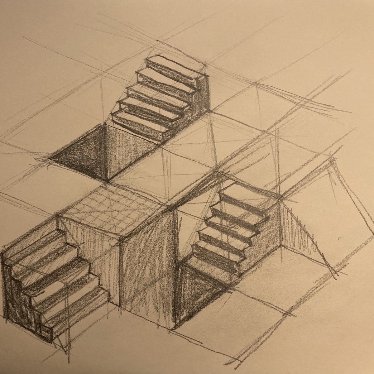 #draw #isometric #backtobasics