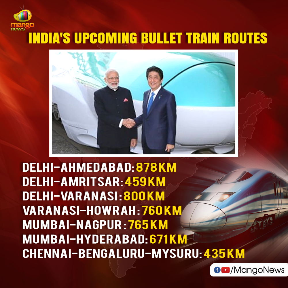 India's Up Coming Bullet Train Routes

 #indiastandwithisrael  #BulletTrains #PMModi #IndianTrains #MangoNews