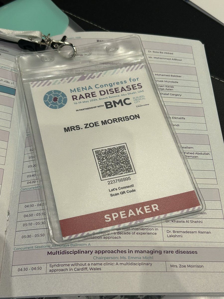 Looking forward to the next few days at MENA Congress for #RareDisease