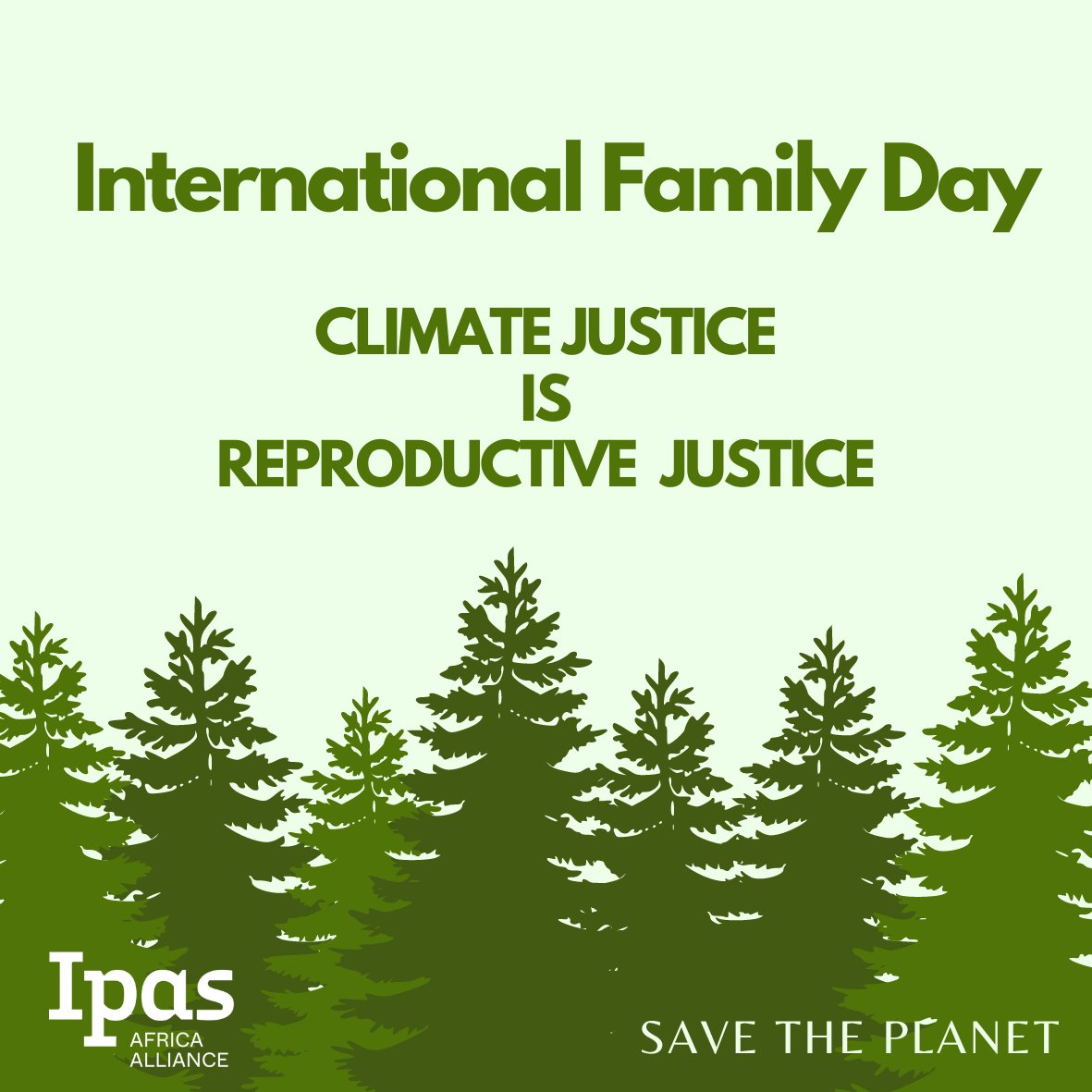 International #DayofFamilies aims to raise awareness of how climate change impacts families. Amidst changing climate, our greatest strength lies in the bonds of family as we navigate together towards sustainable legacies and access to #SRH information and products. #SaveThePlanet