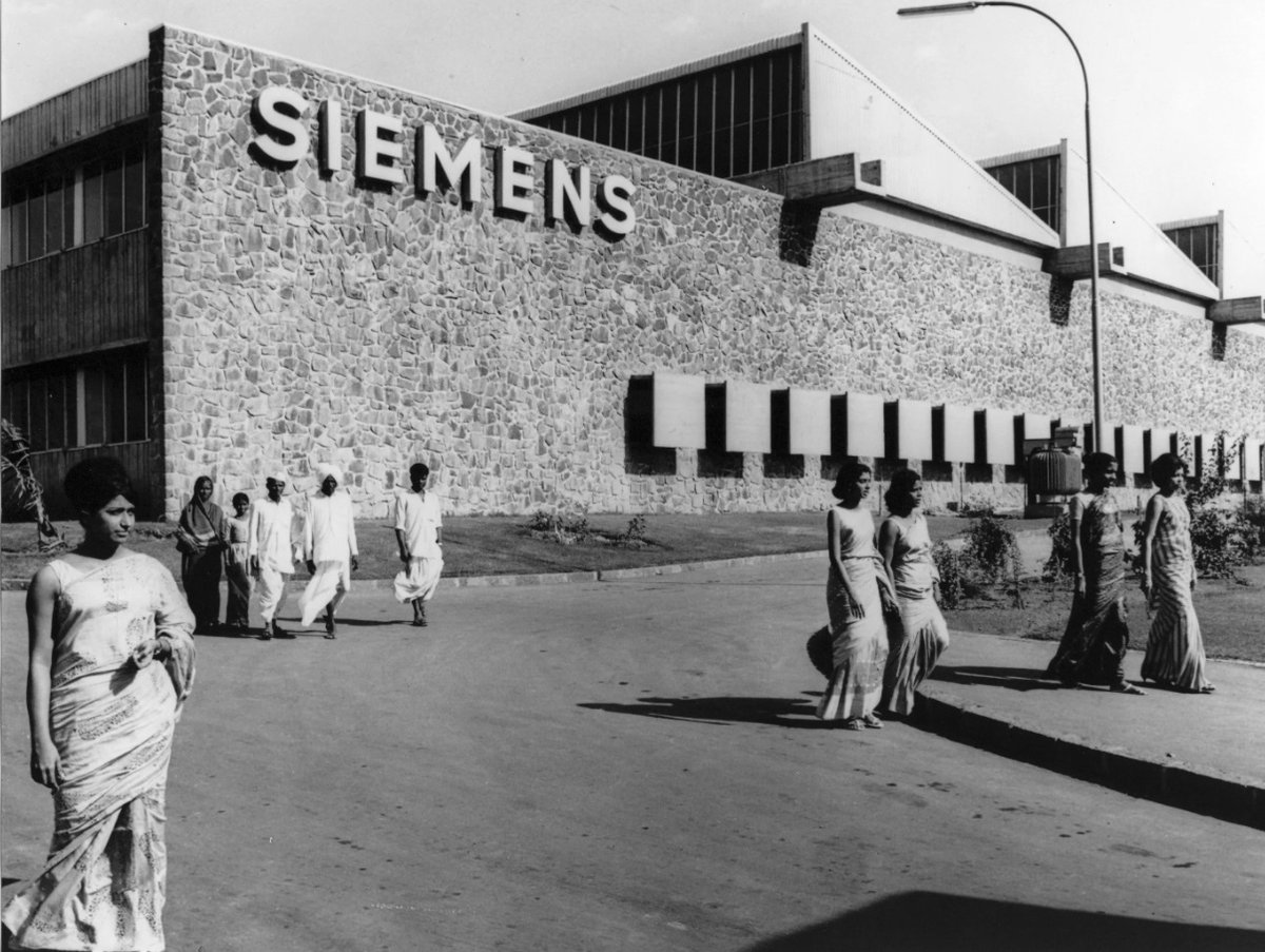 Inauguration of the Siemens Kalwa plant, 1967 -Siemens Archives