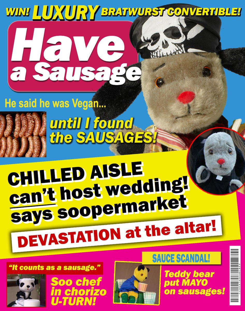 It's all kicking off in Have a Sausage magazine! Which story are you reading first?!
