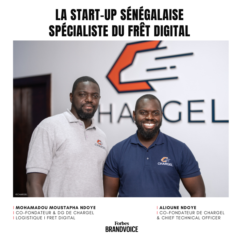 🔴CHARGEL, une start-up sénégalaise, spécialiste du #fret digital ambitionne de révolutionner le #transport en Afrique de l’Ouest

🔴En 2022, convaincus du potentiel transformateur de la technologie, les frères Moustapha et Alioune Ndoye ont lancé Chargel, leur quatrième