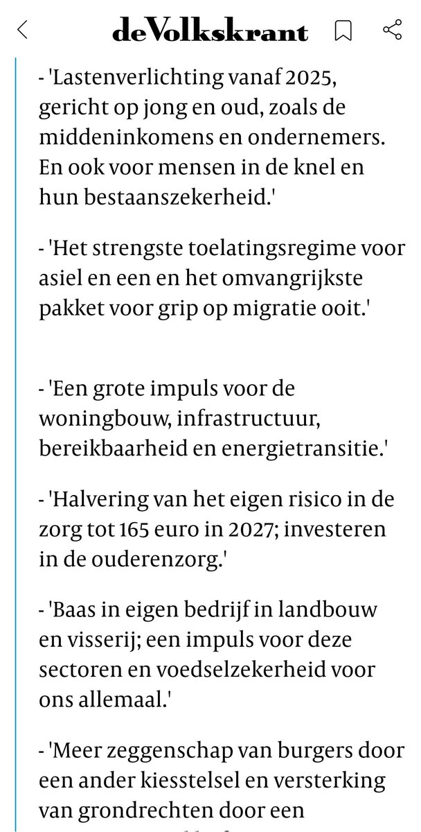 Manmanman wat een niksigheid, wat een open deuren. 🥱 Dit hadden jullie toch met een uurtje in de kroeg toch ook wel kunnen bedenken, @DilanYesilgoz @PieterOmtzigt @lientje1967 @geertwilderspvv? Waar is nou die brede visie, jullie blik op de toekomst?