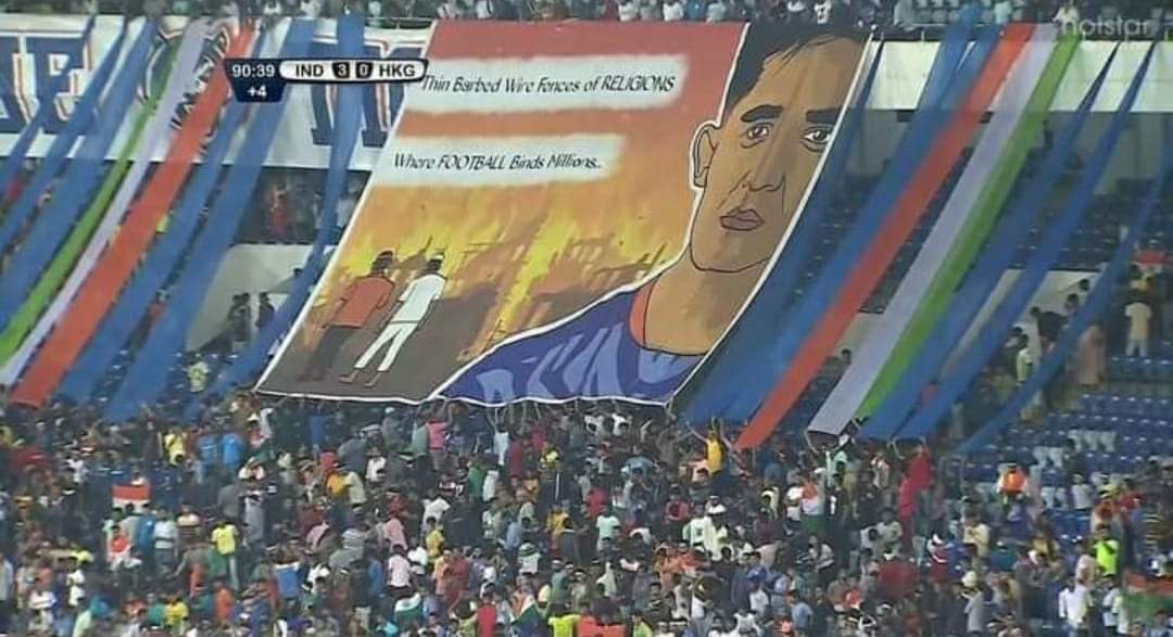 Captain, Leader, Legend forever 💙 Captain Sunil Chhetri announced his retirement , Kuwait match in Kolkata will be his last game Indian football fraternity will miss you captain 💙 #BlueTigers #Bleedblue #SC11 #GreenMaroonLoyalUltras #MDX #UltrasMohunBagan