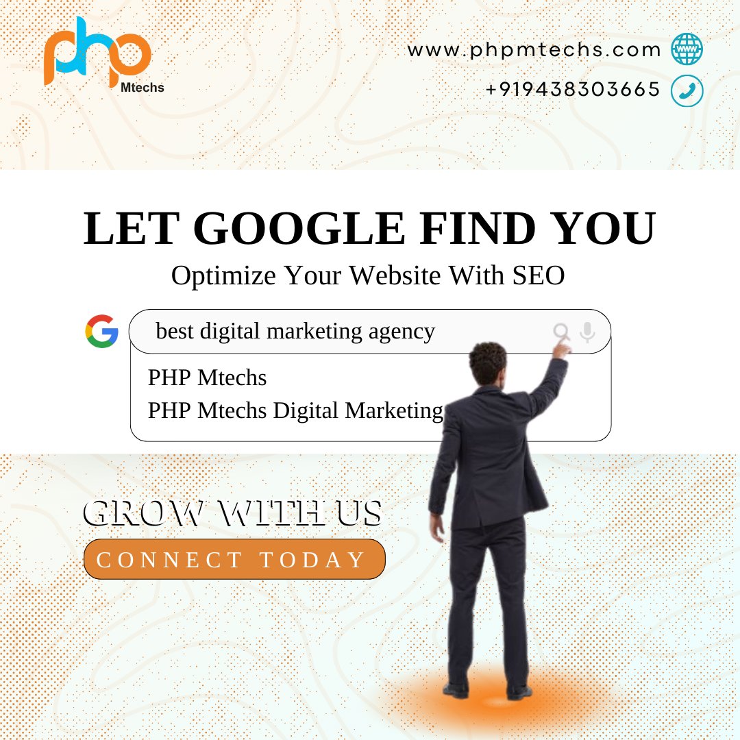 #PHPMtechs specializes in optimizing your website to boost visibility and attract more visitors. Our expert SEO services ensure that your business stands out in search results, making it easier for customers to find you online.

Visit: phpmtechs.com

#seoexpert #seo