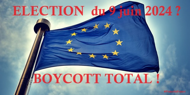 #Européennes2024 : BOYCOTT TOTAL ! #PenserlaFrance
#plf - #Europeenne2024 - #BoycottEuropéennes2024
politique-actu.com/actualite/euro…