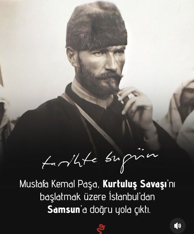 Yolun açık olsun Paşam 🙏❤️ #16Mayıs1919 #KurtuluşSavaşı