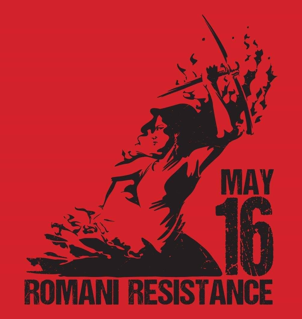 El 16 de mayo de 1944 los gitanos encarcelados en Auschwitz se levantaron contra su carceleros para evitar ser gaseados y exterminados. El #16DeMayo se celebra el día de la resistencia Romani y nos recuerda que el fascismo no es una anécdota. #ResistenciaRomaní