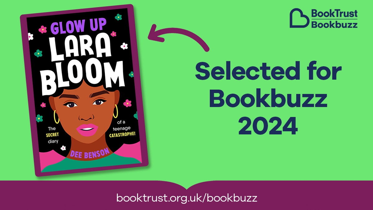 I'm thrilled that Glow Up, Lara Bloom is included in #MyBookbuzz this year!
Bookbuzz is a fantastic initiative from @BookTrust to get Year 7/8s reading for pleasure and I'm so pleased to be part of it.
Find out more and sign up for Bookbuzz here: booktrust.org.uk/bookbuzz