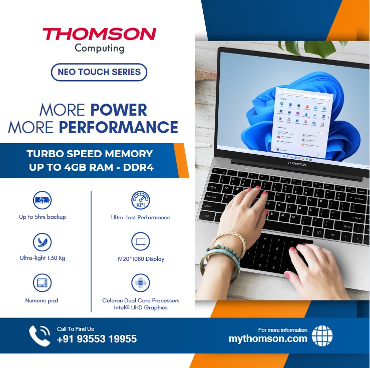 Transform your workflow with unparalleled power and performance! 💪⚡ Thomson NEO Touch Series Numeric touch pad is the ultimate tool for boosting productivity. Say hello to seamless efficiency and elevate your workday to new heights! 🚀💼

#TechUpgrade #Thomson