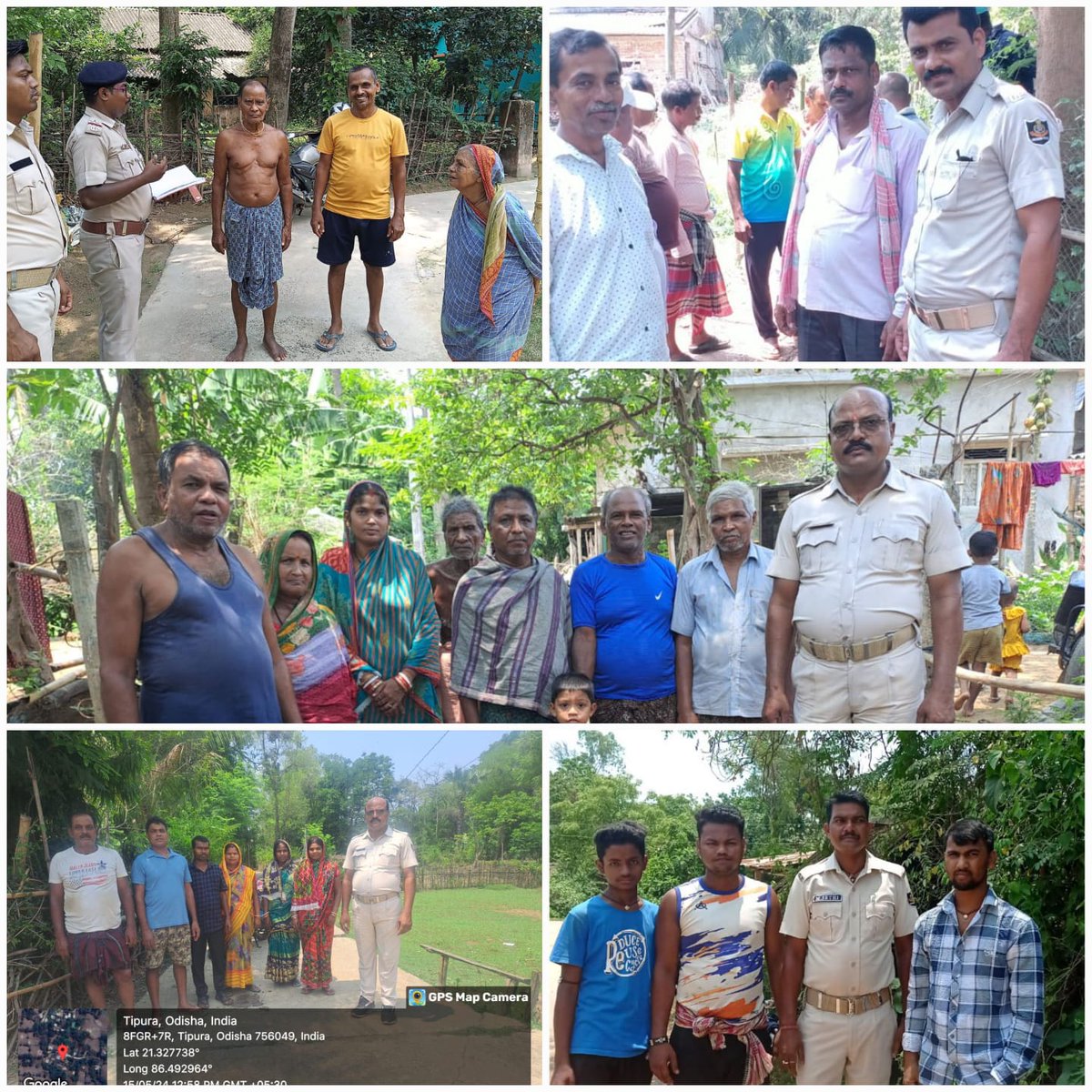 Under the leadership of @SPBalasore, staff of different PSs of Balasore dist. are visiting villages, interacting with the villagers with an aim to build confidence in public and have better #PolicePublic coordination ahead of #GeneralElections2024.
